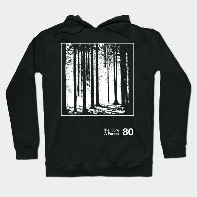 A Forest  /  Minimal Style Graphic Artwork Hoodie by saudade